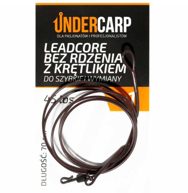 Undercarp zestaw z leadcore bez rdzenia