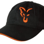 Fox black & orange baseball cap CPR925