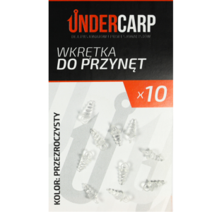 wkręt do przynęt przeźroczysty