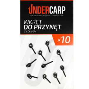 wkręt do przynęt z kółkiem 8mm