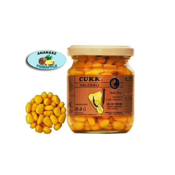 Cukk Kukurydza Ananas 125g bez zalewy Kukurydza Ananas 125g bez zalewy