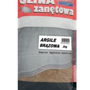 glina zanętowa argile brązowa