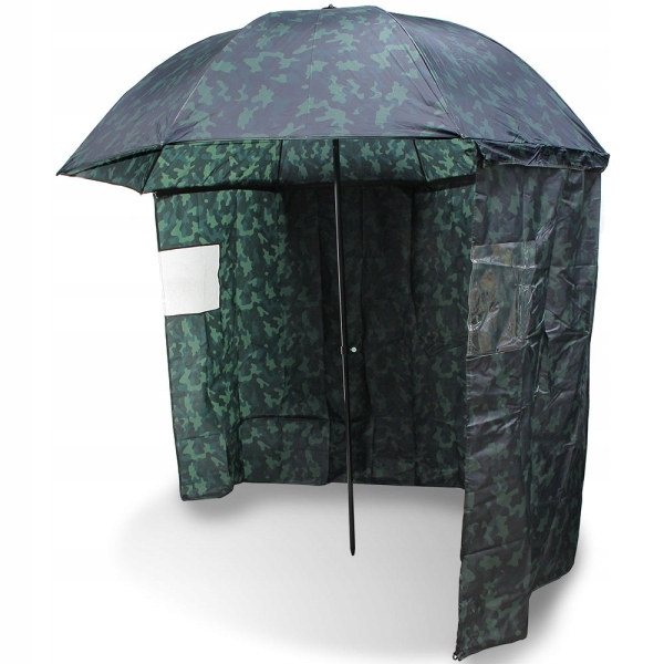 NGT Parasol Wędkarski z Bokami Camo 220cm
