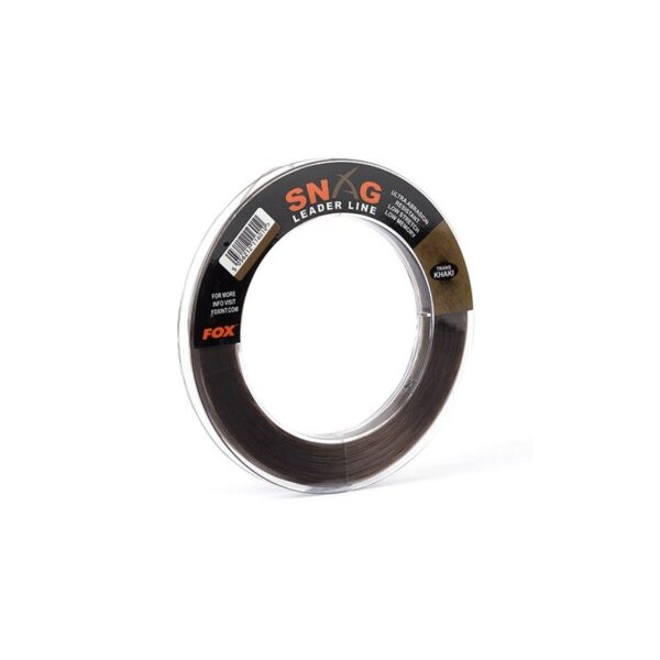 przypon-strzalowy-fox-snag-leader-trans-khaki-40lb-057mm100m