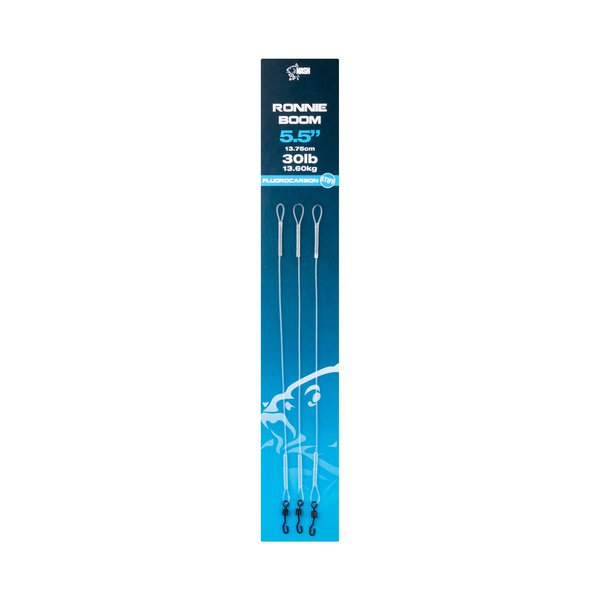 Nash Przypon Fluoro Ronnie Rig Boom 5,5 INCH