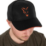Fox Czapka Collection Baseball Cap Black/Orange