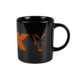 Kubek Fox Black and Orange Logo Ceramic Mug