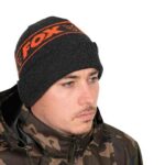 Fox Czapka Black Orange Beanie