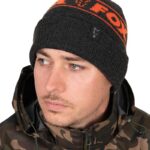 Fox Czapka Black Orange Beanie
