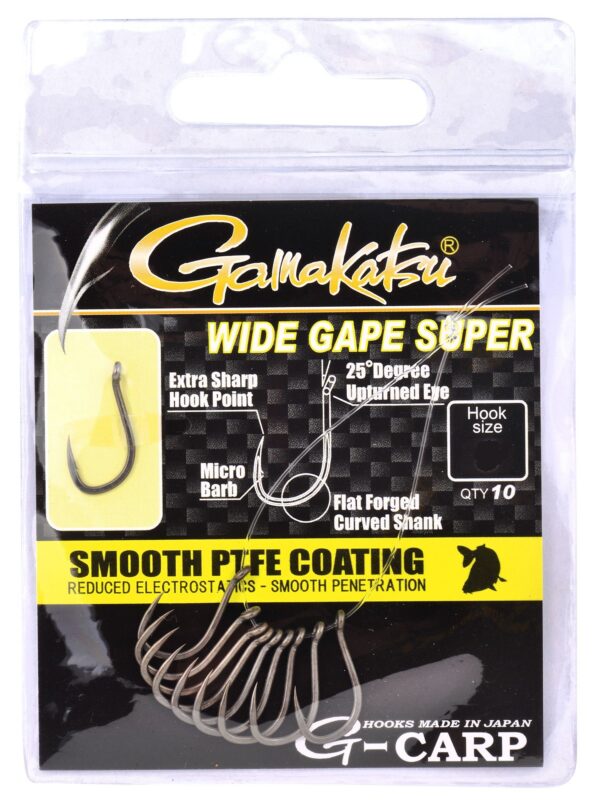 wide gape 2 haczyki karpiowe