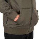 ccl668_673_fox_collection_soft_shell_jacket_green_and_black_pockets_detail